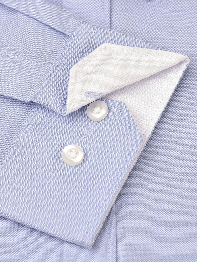 Brook Taverner Stretch Oxford Cotton Shirt - صورة 3 من 3