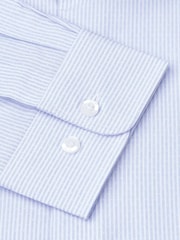 Brook Taverner Blue Fine Stripe Shirt - Image 4 of 4