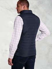 Brook Taverner Blue Quilted Puffer Gilet - Image 2 of 4