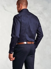 Brook Taverner Blue Double Cuff Shirt - Image 1 of 5