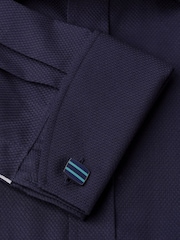 Brook Taverner Blue Double Cuff Shirt - Image 5 of 5