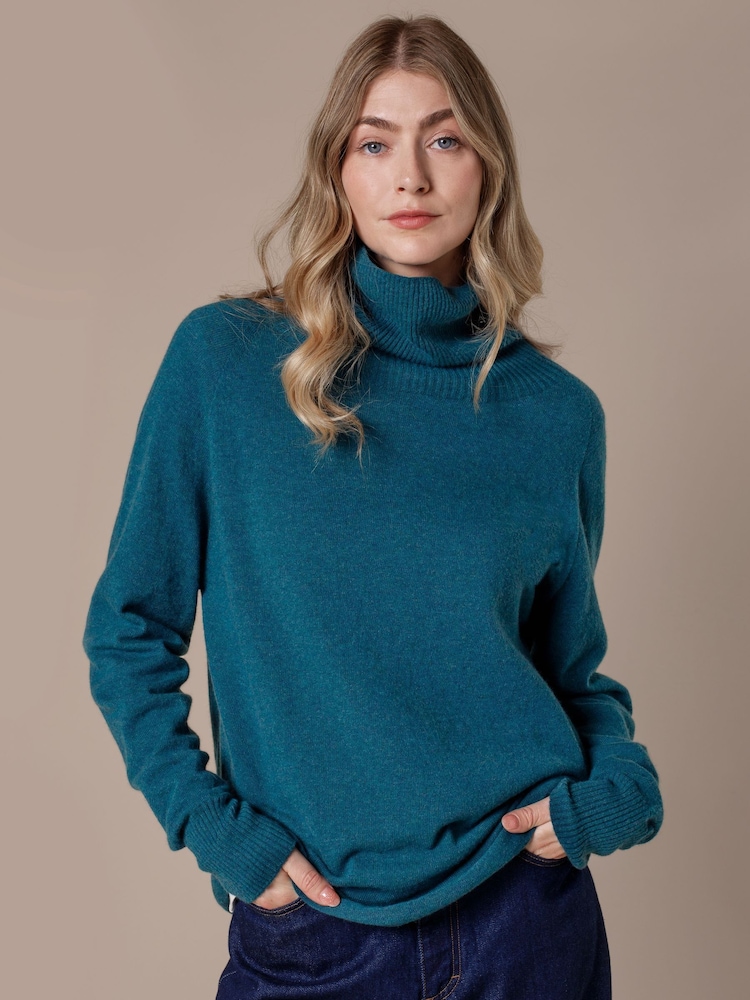 Celtic & Co. Womens Geelong Slouch Roll Neck Jumper - Image 1 of 8 Celtic & Co. Womens Geelong Slouch Roll Neck Jumper - Image 1 of 8