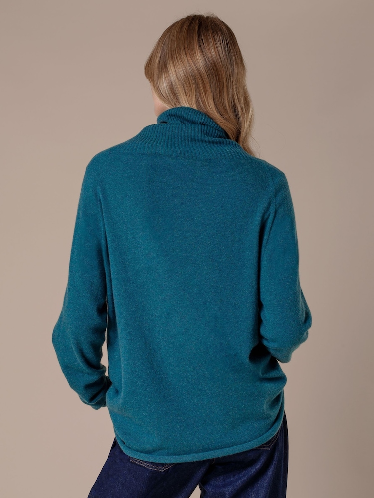 Celtic & Co. Womens Geelong Slouch Roll Neck Jumper - Image 2 of 8 Celtic & Co. Womens Geelong Slouch Roll Neck Jumper - Image 2 of 8