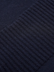 Blusa de gola alta com capuz Celtic & Co. azul supermacio - Imagem 6 de 7