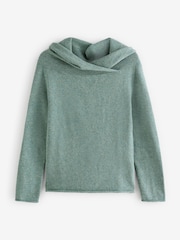 Grün - Celtic & Co. Lässiger Pullover mit Kragen - Bild 6 von 6