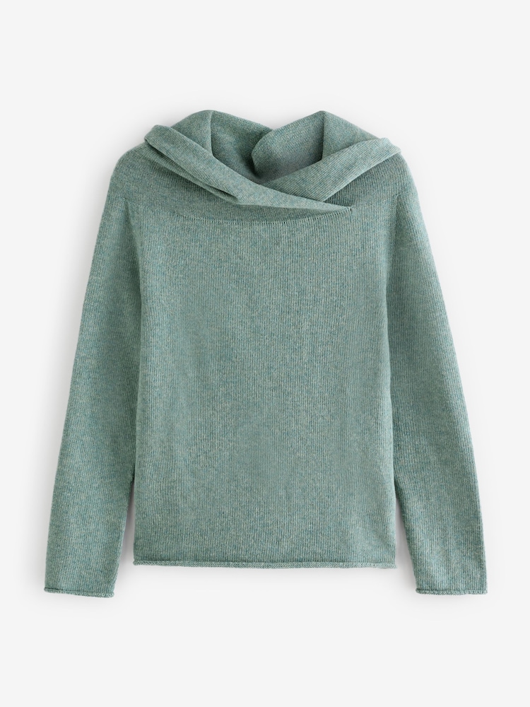 Grün - Celtic & Co. Lässiger Pullover mit Kragen - Bild 6 von 6