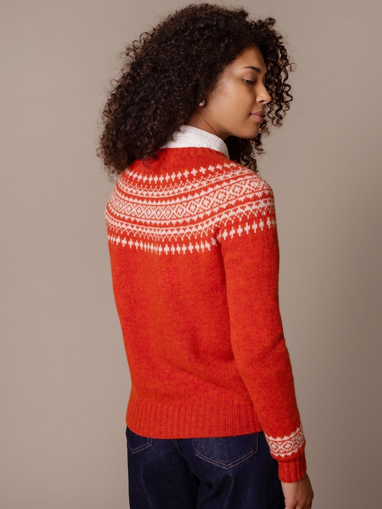 Fair Isle Pattern Cardigan - Imagem 2 de 7