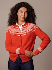 Fair Isle Pattern Cardigan - Imagem 3 de 7