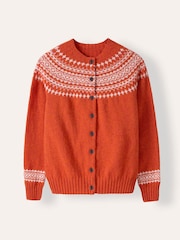 Fair Isle Pattern Cardigan - Imagem 5 de 7