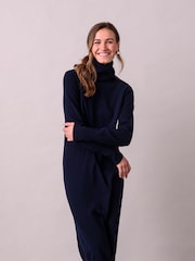Celtic & Co. Supersoft Midi Roll Neck Dress - Image 1 of 6