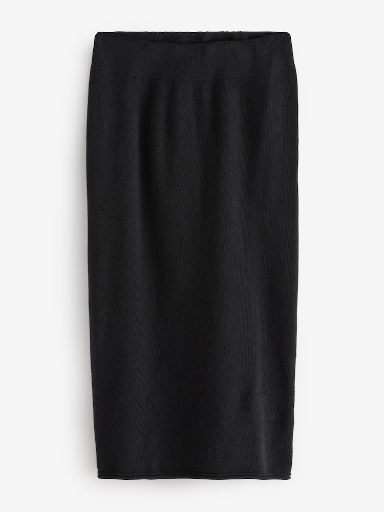Negro - Celtic & Co. Geelong Midi Skirt - Imagen 2 de 6