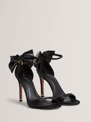 Ted Baker Black Criissy - Embellished Bow Detail Sandal - Image 2 of 5