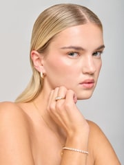 Aela Gold Tone Diamond Simulants Wrap Ring - Image 1 of 3