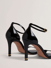Ted Baker Black Helliy Leather Heeled Sandals - Image 4 of 5
