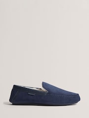 Ted Baker Blue Vallant - Moccasin Slippers - Image 2 of 5
