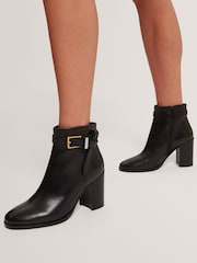 Ted Baker Cleonna - Belt Detail Heeled Ankle Boots - Imagem 1 de 6