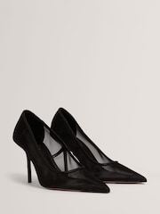 Ted Baker Black Megaan - Mesh Heeled Courts - Image 2 of 3