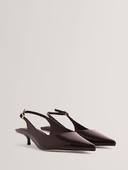 Ted Baker Red Kitiy - Sling Back Kitten Heels - Image 3 of 4