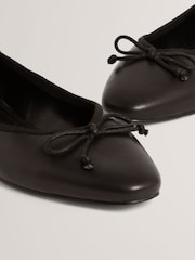 Ted Baker Black Balleri - Leather Ballet Flats - Image 4 of 5