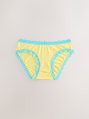 Stripe & Stare Pink Original Knickers Four Pack - Image 3 of 5