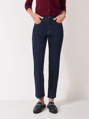 Crew Clothing Blue Straight Jeans - Image 3 of 5