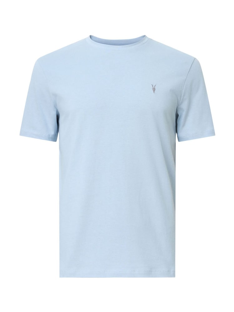 AllSaints Blue Brace Short Sleeve Crew Neck Jumper - Image 7 of 7 AllSaints Blue Brace Short Sleeve Crew Neck Jumper - Image 7 of 7