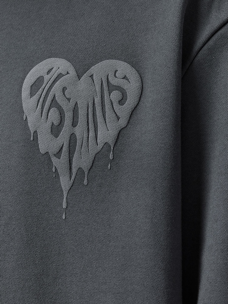 AllSaints Black Trip Crew Sweatshirt - Image 10 of 10