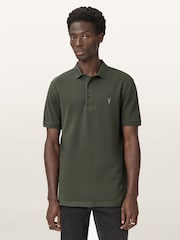 AllSaints Green Light Reform Short Sleeve Polo Shirts 2 Pack - Image 2 of 8