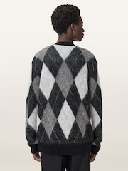 AllSaints Black Bower Cardigan - Image 2 of 8