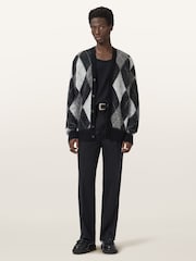 AllSaints Black Bower Cardigan - Image 5 of 8