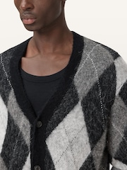 AllSaints Black Bower Cardigan - Image 6 of 8