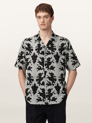 AllSaints Motif Short Sleeve Shirt - Imagen 2 de 7