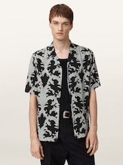 AllSaints Motif Short Sleeve Shirt - Imagen 4 de 7