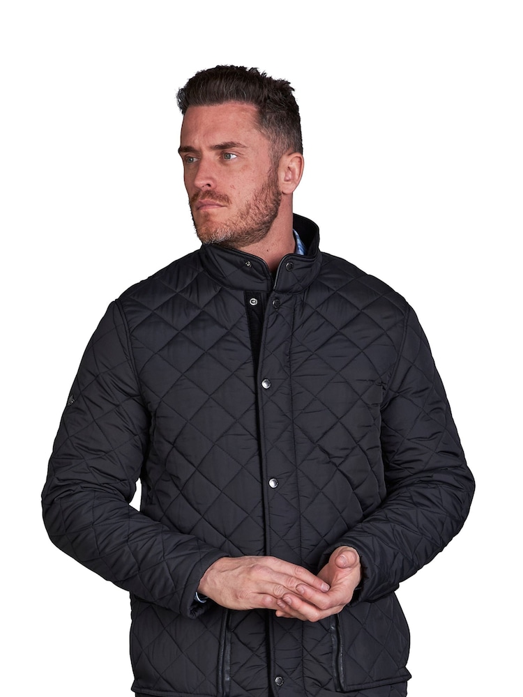 Raging Bull Quilted Black Jacket - Image 1 of 6 Raging Bull Quilted Black Jacket - Image 1 of 6