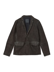 AllSaints Brown Monet Blazer - Image 8 of 8