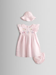 JoJo Maman Bébé Pink Dress - Image 1 of 8
