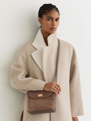 Reiss Taupe Brea Bag - Image 1 of 6