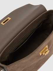 Reiss Taupe Brea Bag - Image 5 of 6