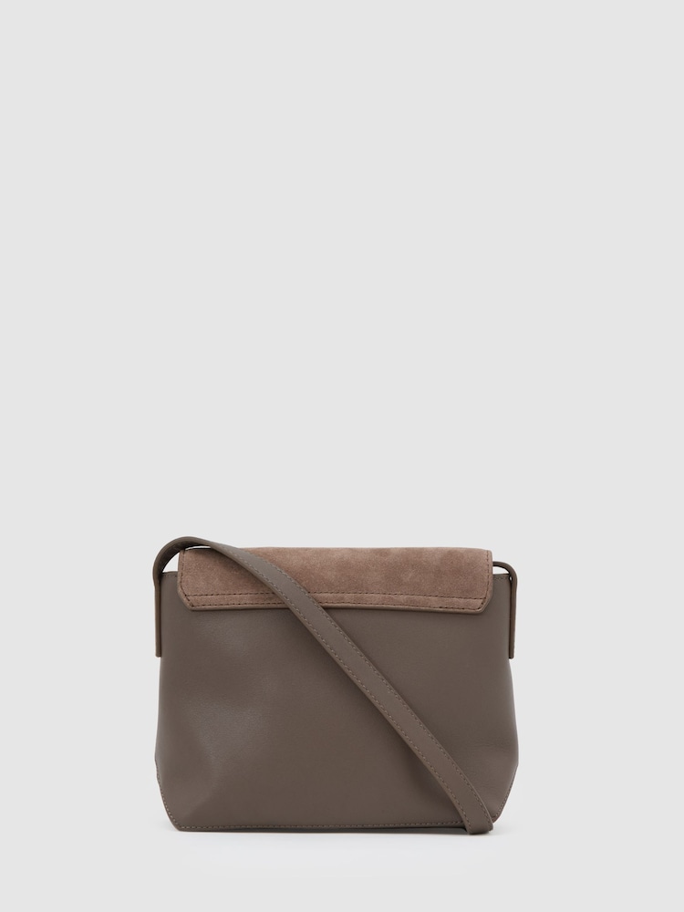 Reiss Taupe Brea Bag - Image 6 of 6 Reiss Taupe Brea Bag - Image 6 of 6