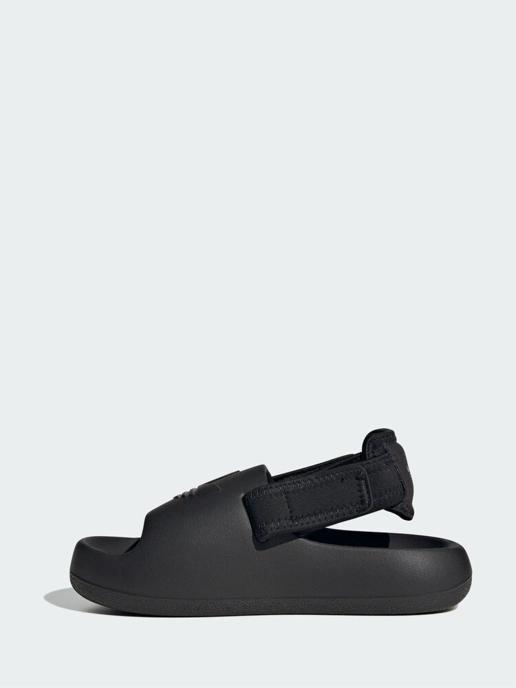adidas Originals Black Adifom Adilette Sandals - Image 2 of 9 adidas Originals Black Adifom Adilette Sandals - Image 2 of 9
