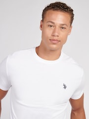 Branco - U.S. Polo Assn. Mens Back Graphic T-Shirt - Imagem 2 de 10