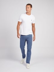 Branco - U.S. Polo Assn. Mens Back Graphic T-Shirt - Imagem 3 de 10