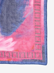 Lipsy Pink Floral Lightweight Printed Scarf - Image 3 of 4