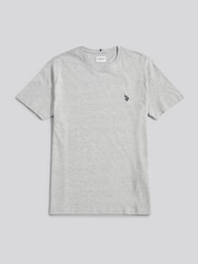U.S. Polo Assn. Grey Mens Back Graphic T-Shirt - Image 7 of 10