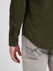 U.S. Polo Assn. Green Textured Corduroy Shirt - Image 5 of 9