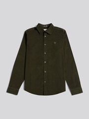 U.S. Polo Assn. Green Textured Corduroy Shirt - Image 6 of 9