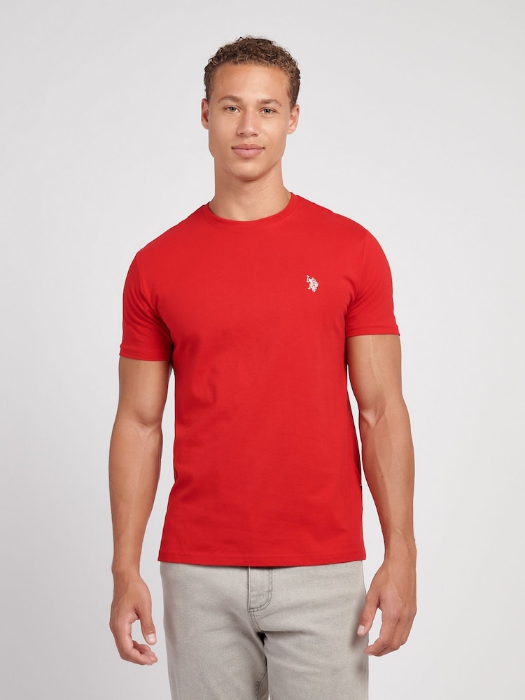 U.S. Polo Assn. Red Mens Back Graphic T-Shirt - Image 1 of 10 U.S. Polo Assn. Red Mens Back Graphic T-Shirt - Image 1 of 10
