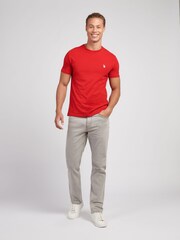 U.S. Polo Assn. Red Mens Back Graphic T-Shirt - Image 3 of 10