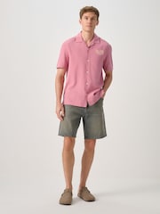 Pink Back Print Short Sleeve Shirt - Image 3 of 11