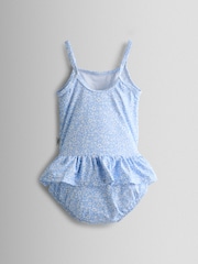 JoJo Maman Bébé Blue Swimsuit - Image 3 of 5